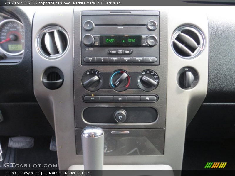 Redfire Metallic / Black/Red 2007 Ford F150 FX2 Sport SuperCrew