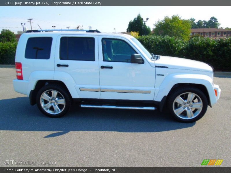 Bright White / Dark Slate Gray 2012 Jeep Liberty Jet 4x4