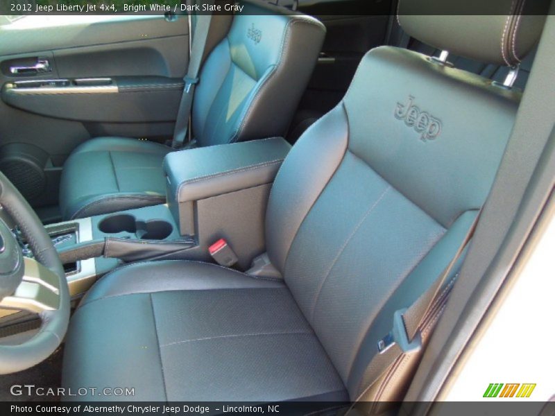 Bright White / Dark Slate Gray 2012 Jeep Liberty Jet 4x4