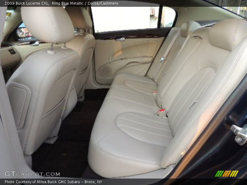 Ming Blue Metallic / Cocoa/Cashmere 2009 Buick Lucerne CXL