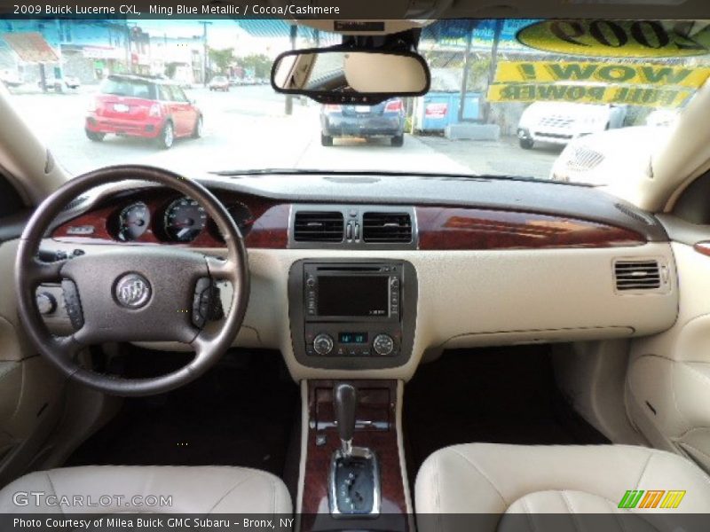 Ming Blue Metallic / Cocoa/Cashmere 2009 Buick Lucerne CXL