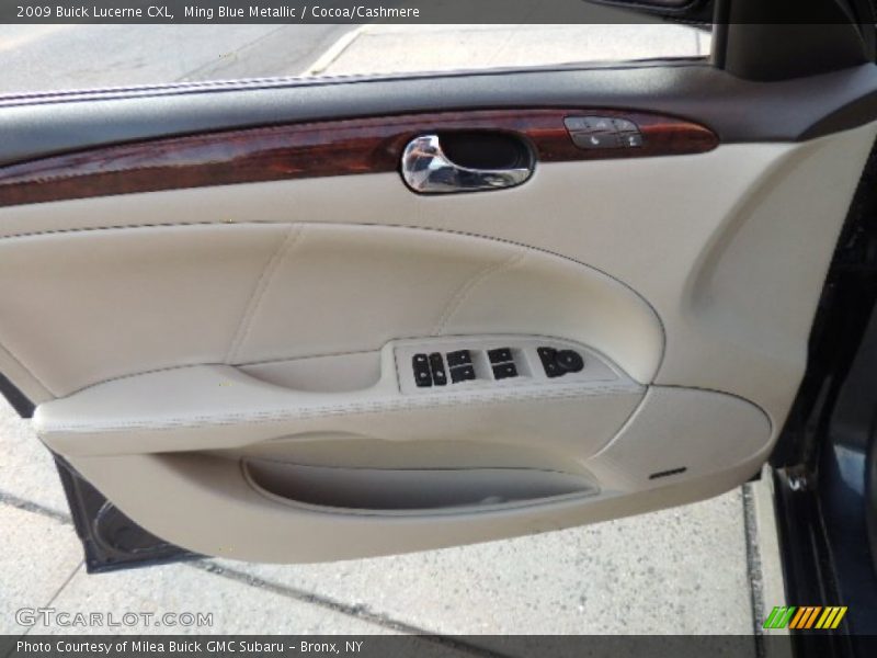 Ming Blue Metallic / Cocoa/Cashmere 2009 Buick Lucerne CXL