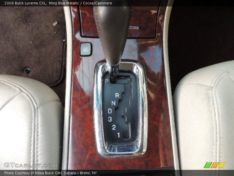 Ming Blue Metallic / Cocoa/Cashmere 2009 Buick Lucerne CXL