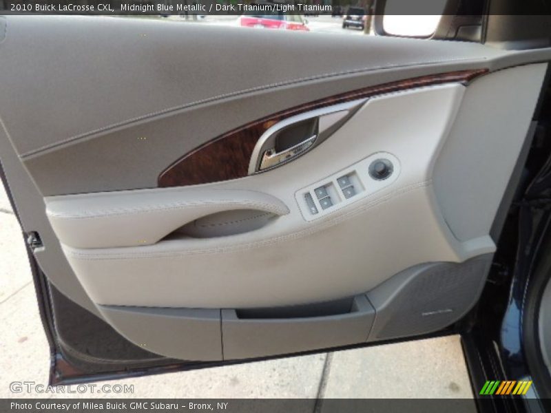 Midnight Blue Metallic / Dark Titanium/Light Titanium 2010 Buick LaCrosse CXL