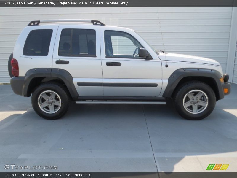 Bright Silver Metallic / Medium Slate Gray 2006 Jeep Liberty Renegade