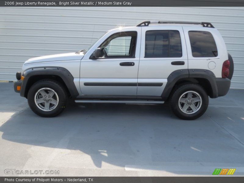 Bright Silver Metallic / Medium Slate Gray 2006 Jeep Liberty Renegade