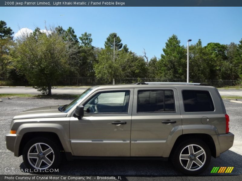 Light Khaki Metallic / Pastel Pebble Beige 2008 Jeep Patriot Limited