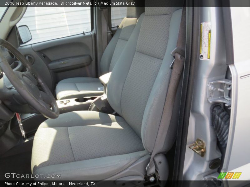Bright Silver Metallic / Medium Slate Gray 2006 Jeep Liberty Renegade