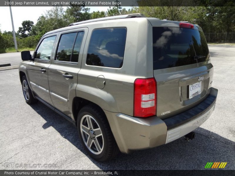 Light Khaki Metallic / Pastel Pebble Beige 2008 Jeep Patriot Limited