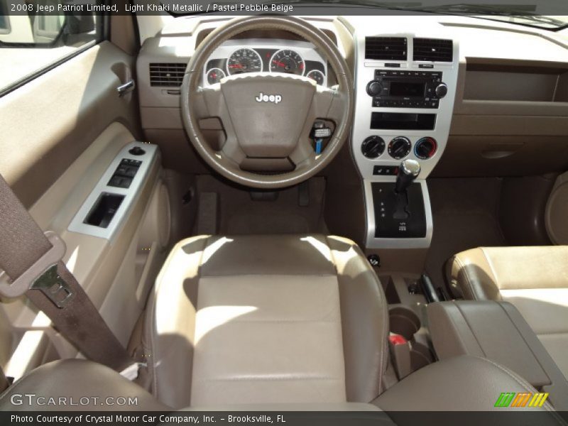 Light Khaki Metallic / Pastel Pebble Beige 2008 Jeep Patriot Limited