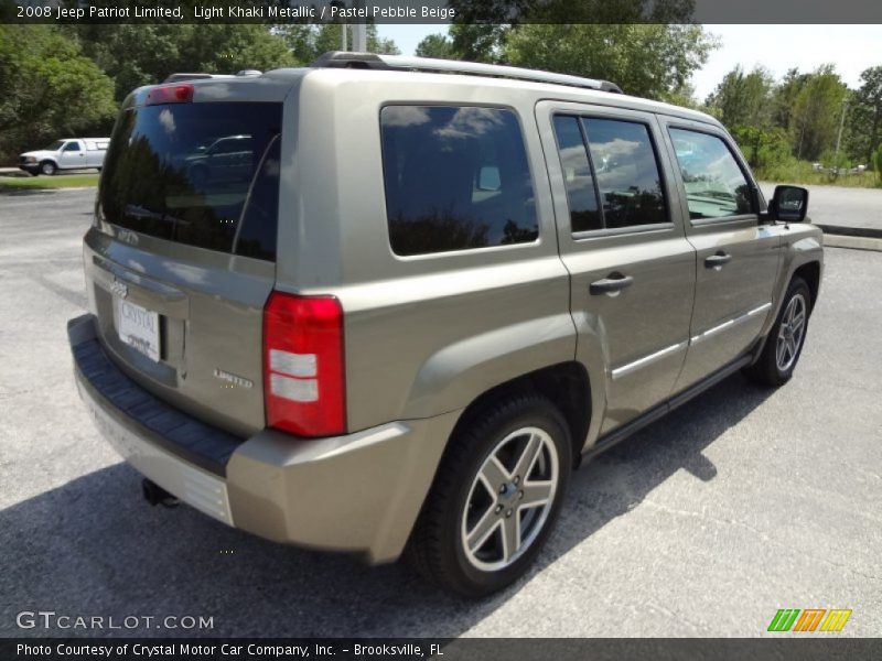 Light Khaki Metallic / Pastel Pebble Beige 2008 Jeep Patriot Limited
