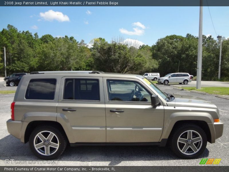 Light Khaki Metallic / Pastel Pebble Beige 2008 Jeep Patriot Limited