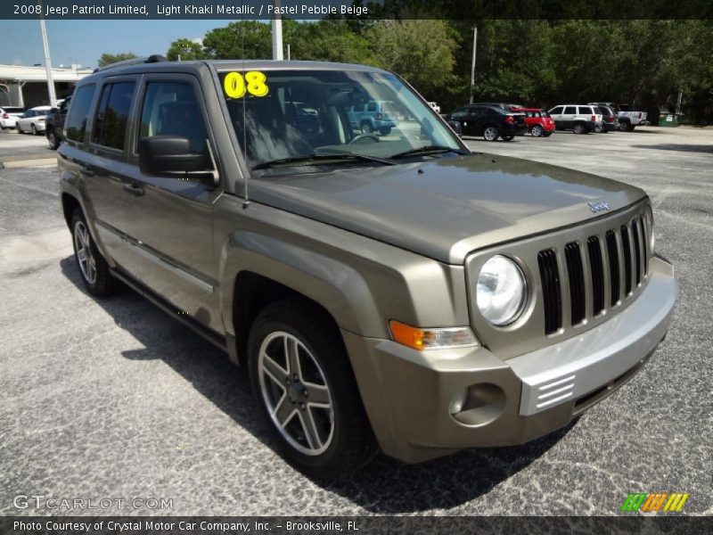 Light Khaki Metallic / Pastel Pebble Beige 2008 Jeep Patriot Limited