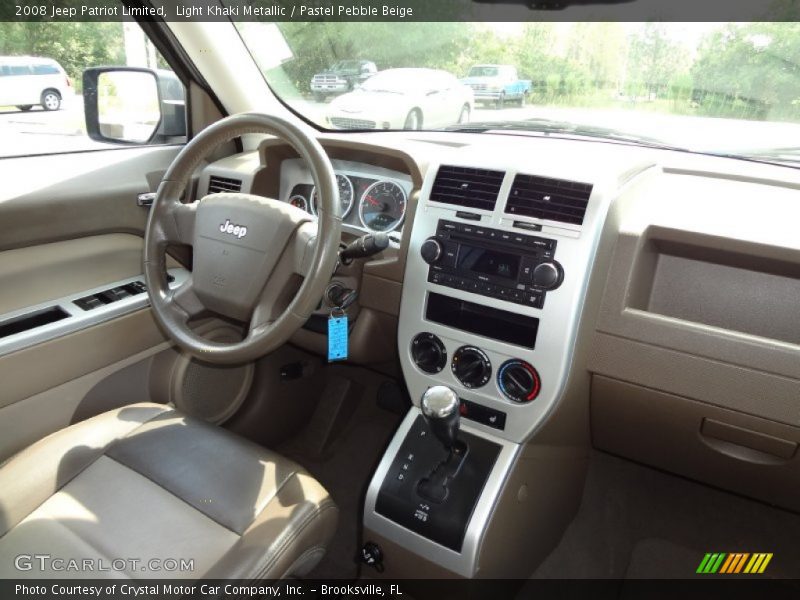 Light Khaki Metallic / Pastel Pebble Beige 2008 Jeep Patriot Limited