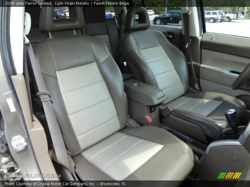 Light Khaki Metallic / Pastel Pebble Beige 2008 Jeep Patriot Limited