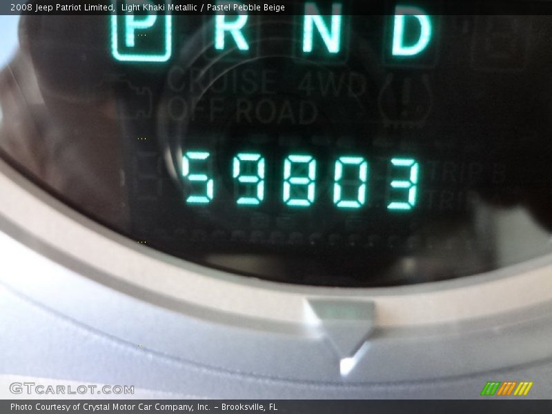 Light Khaki Metallic / Pastel Pebble Beige 2008 Jeep Patriot Limited