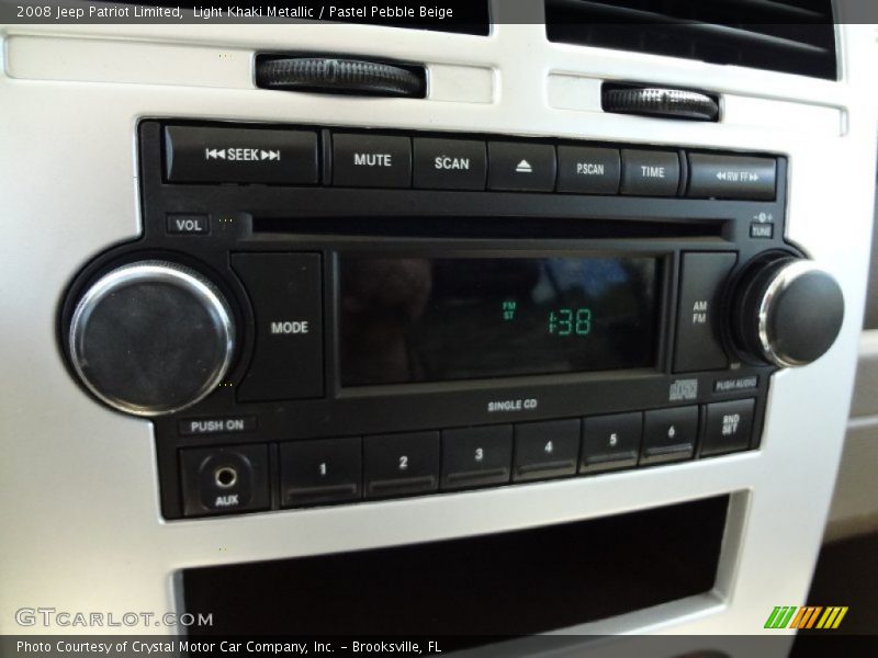 Light Khaki Metallic / Pastel Pebble Beige 2008 Jeep Patriot Limited