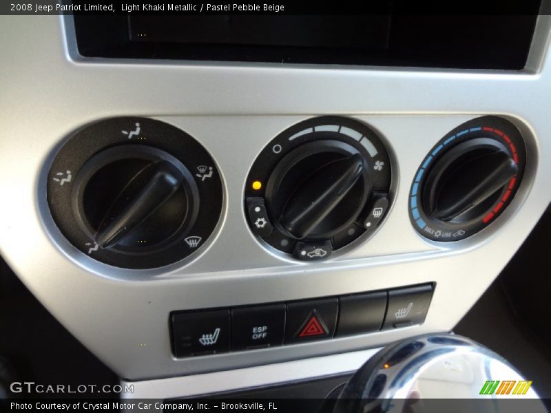 Light Khaki Metallic / Pastel Pebble Beige 2008 Jeep Patriot Limited