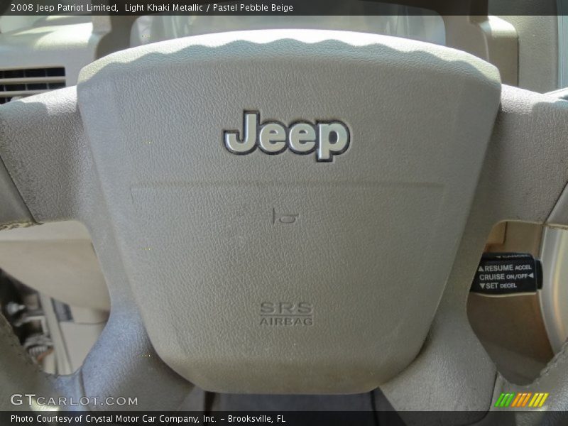 Light Khaki Metallic / Pastel Pebble Beige 2008 Jeep Patriot Limited
