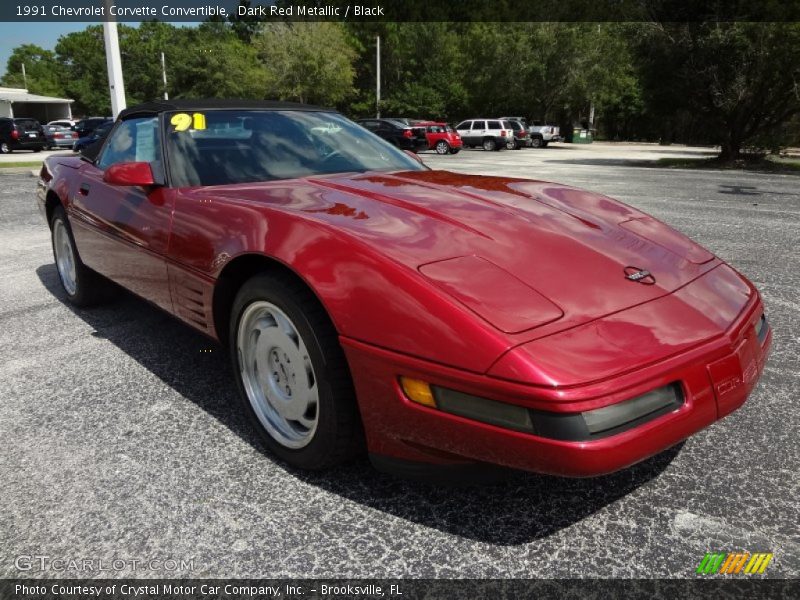 Front 3/4 View of 1991 Corvette Convertible