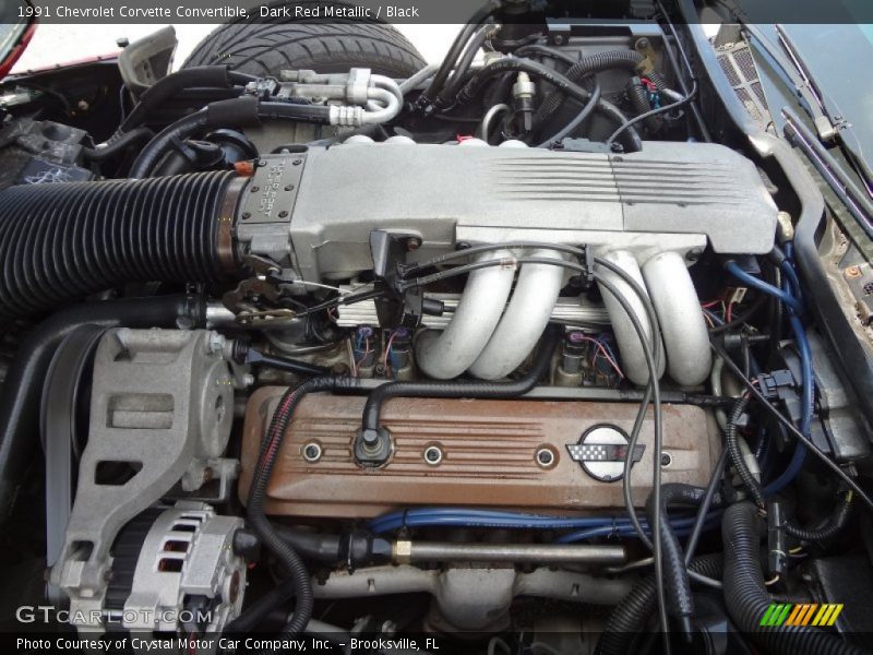  1991 Corvette Convertible Engine - 5.7 Liter TPI OHV 16-Valve L98 V8