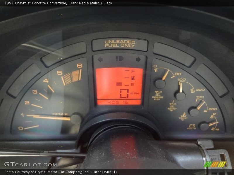  1991 Corvette Convertible Convertible Gauges