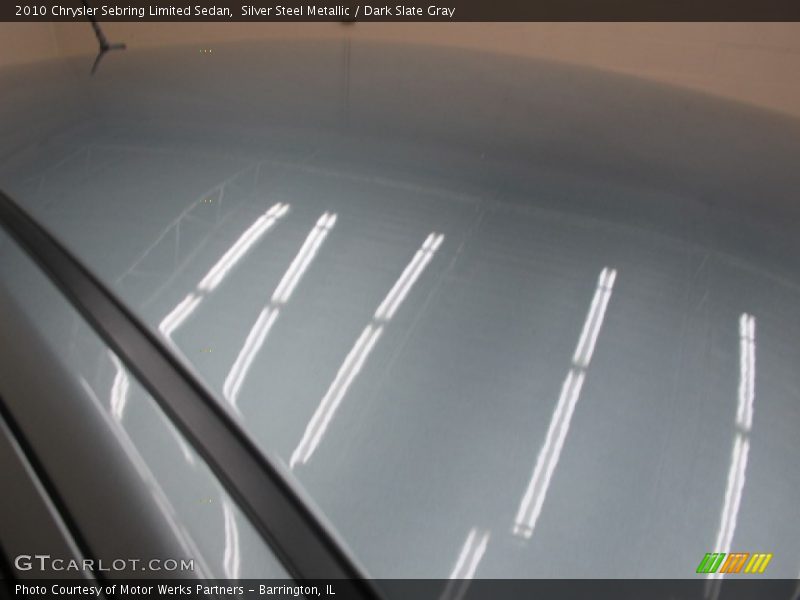 Silver Steel Metallic / Dark Slate Gray 2010 Chrysler Sebring Limited Sedan