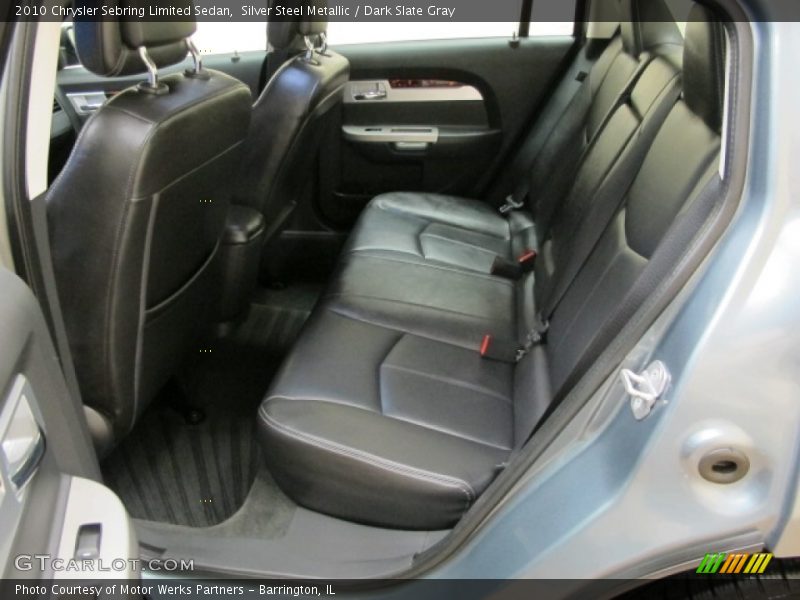 Silver Steel Metallic / Dark Slate Gray 2010 Chrysler Sebring Limited Sedan