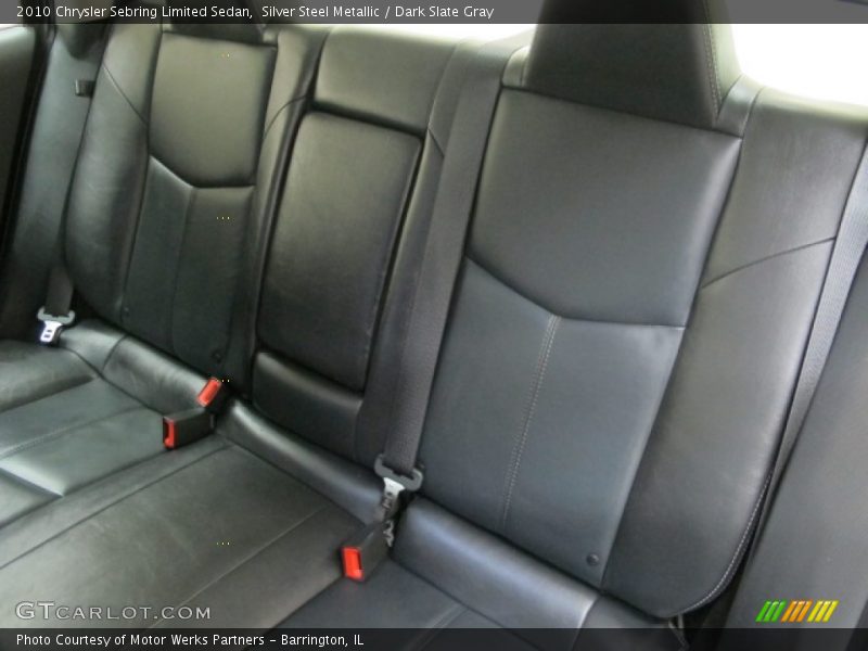Silver Steel Metallic / Dark Slate Gray 2010 Chrysler Sebring Limited Sedan