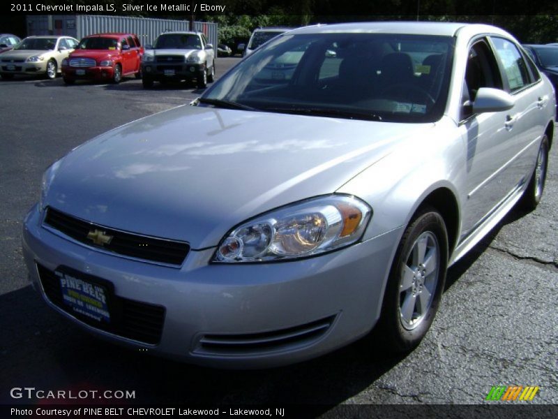 Silver Ice Metallic / Ebony 2011 Chevrolet Impala LS