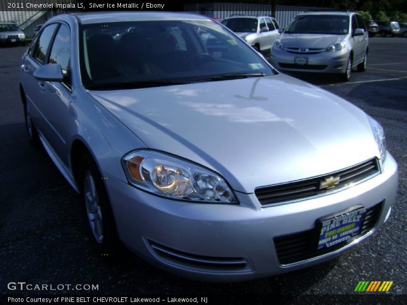 Silver Ice Metallic / Ebony 2011 Chevrolet Impala LS