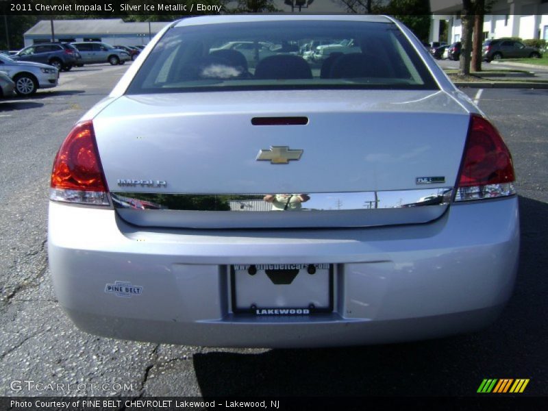 Silver Ice Metallic / Ebony 2011 Chevrolet Impala LS