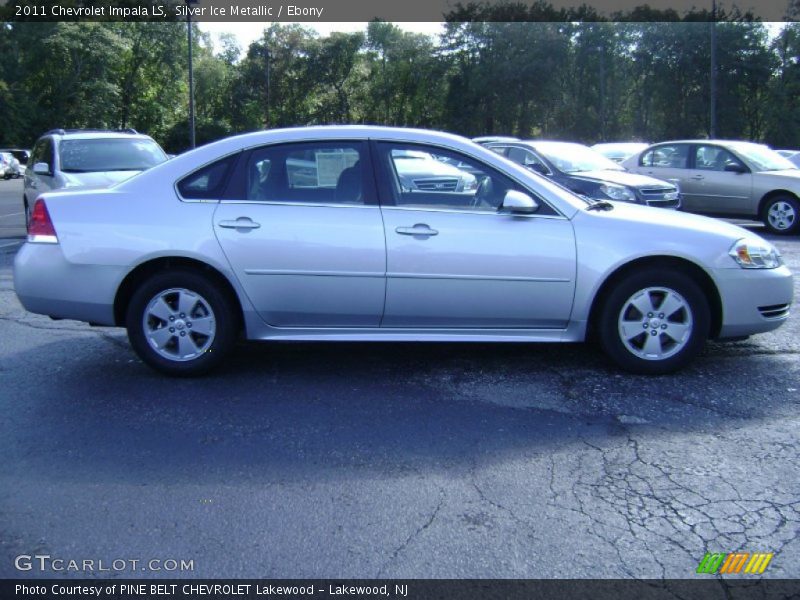 Silver Ice Metallic / Ebony 2011 Chevrolet Impala LS