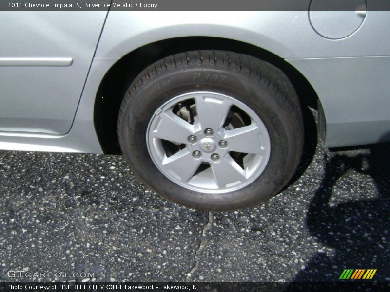 Silver Ice Metallic / Ebony 2011 Chevrolet Impala LS