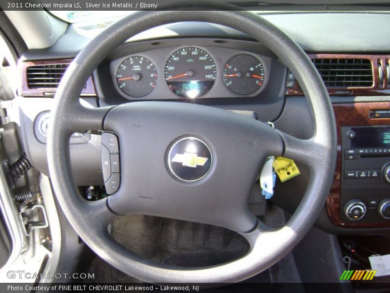 Silver Ice Metallic / Ebony 2011 Chevrolet Impala LS