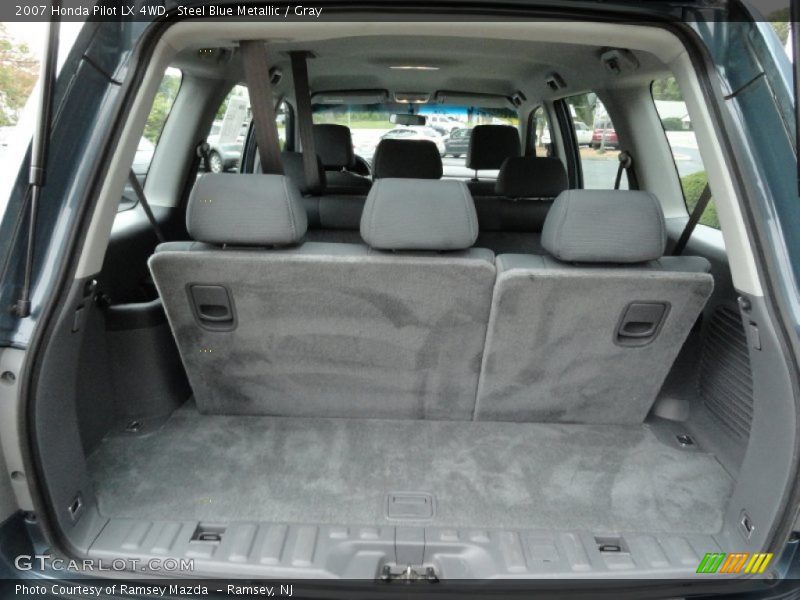 Steel Blue Metallic / Gray 2007 Honda Pilot LX 4WD