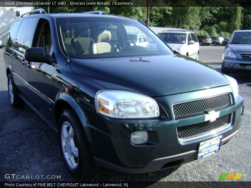 Emerald Jewel Metallic / Cashmere 2006 Chevrolet Uplander LT AWD
