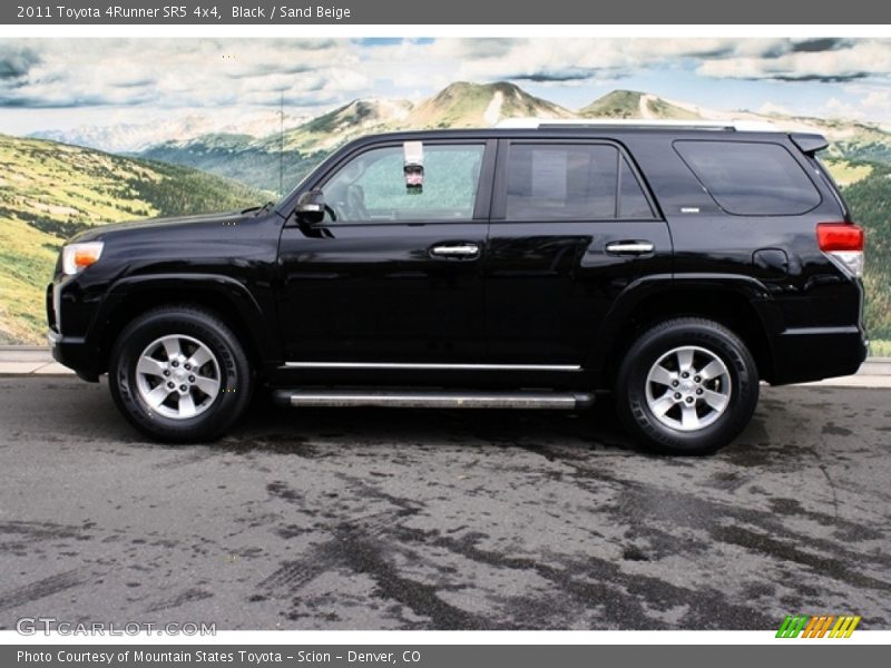 Black / Sand Beige 2011 Toyota 4Runner SR5 4x4