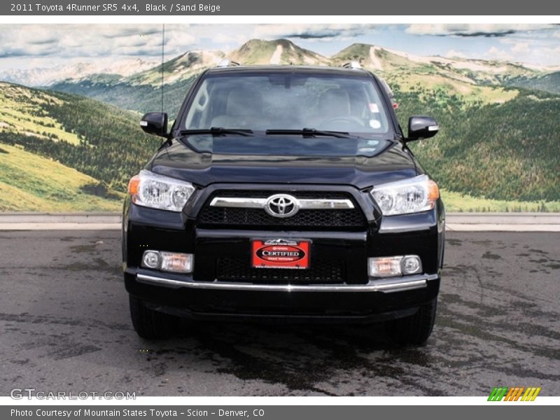 Black / Sand Beige 2011 Toyota 4Runner SR5 4x4