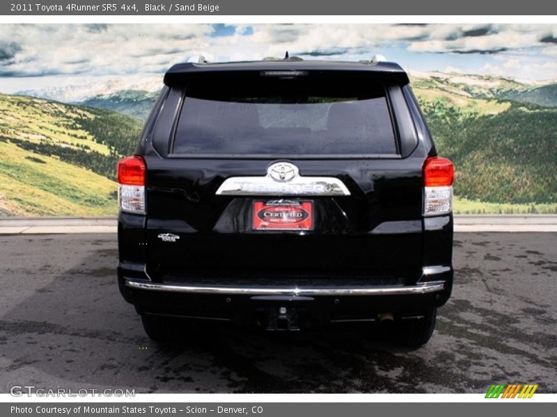 Black / Sand Beige 2011 Toyota 4Runner SR5 4x4