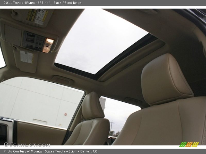 Black / Sand Beige 2011 Toyota 4Runner SR5 4x4