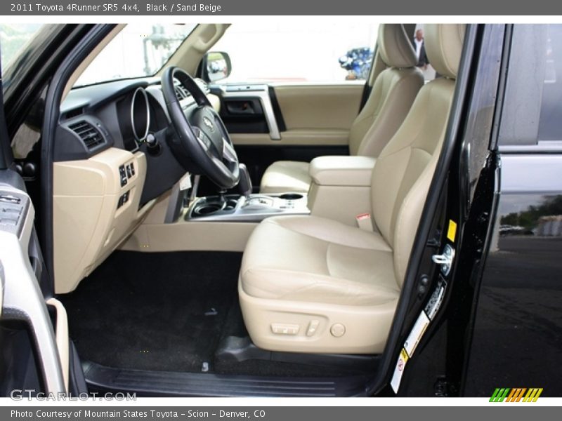 Black / Sand Beige 2011 Toyota 4Runner SR5 4x4