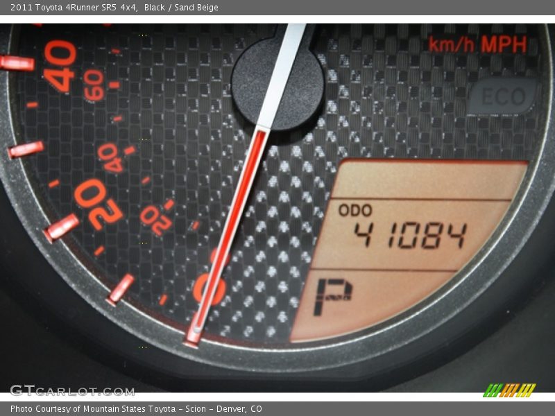 Black / Sand Beige 2011 Toyota 4Runner SR5 4x4