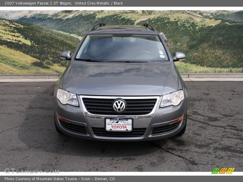 United Grey Metallic / Black 2007 Volkswagen Passat 2.0T Wagon