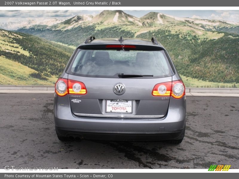 United Grey Metallic / Black 2007 Volkswagen Passat 2.0T Wagon