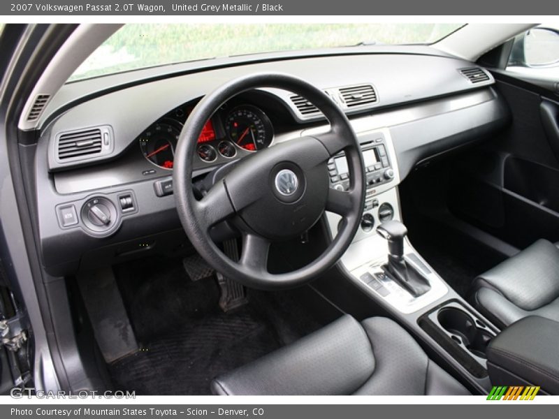  2007 Passat 2.0T Wagon Black Interior