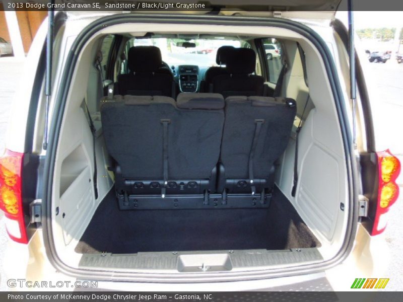  2013 Grand Caravan SE Trunk