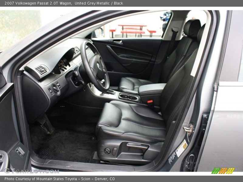  2007 Passat 2.0T Wagon Black Interior