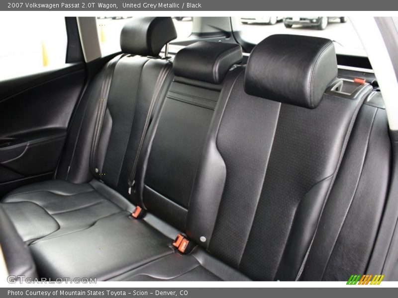 Rear Seat of 2007 Passat 2.0T Wagon