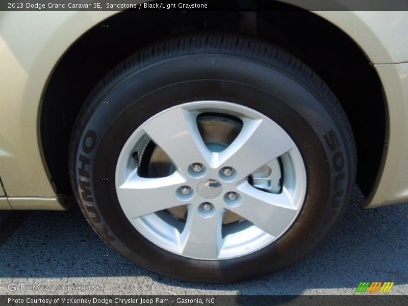  2013 Grand Caravan SE Wheel